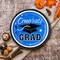 25 Count Blue Congrats Grad Dessert Plates Graduation Party Supply 71/4"